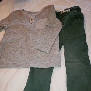 Boy's 3T EUC top and bottoms
